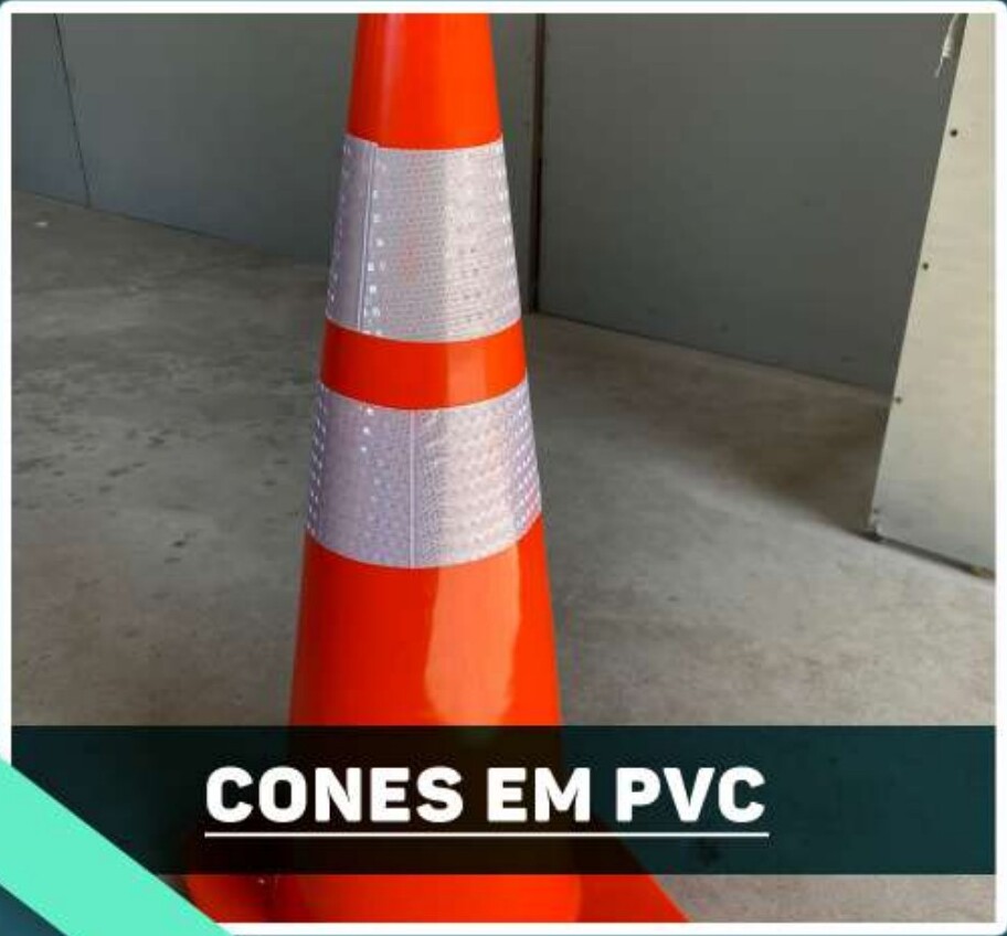 Cones em PVC